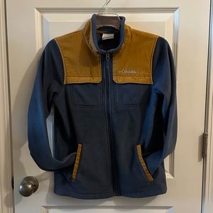 Boys Columbia Zip up Fleece, Large
